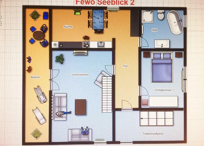 דירה Am Mueritz Seeufer *